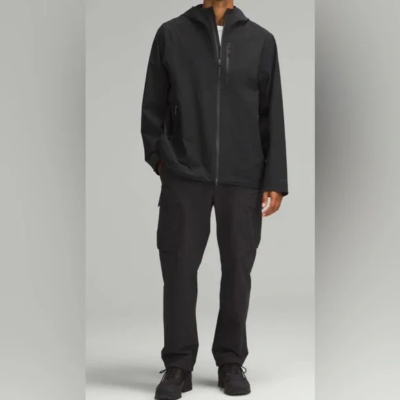 NWOT Lululemon City-to-Hike Waterproof Jacket Black - Picture 4 of 13